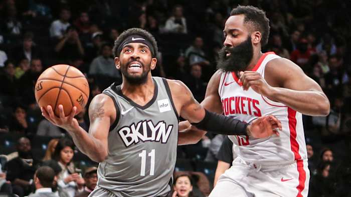 Kyrie Irving and James Harden